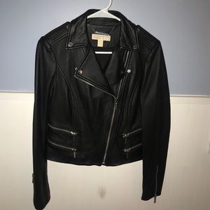 Michael Kors real leather jacket